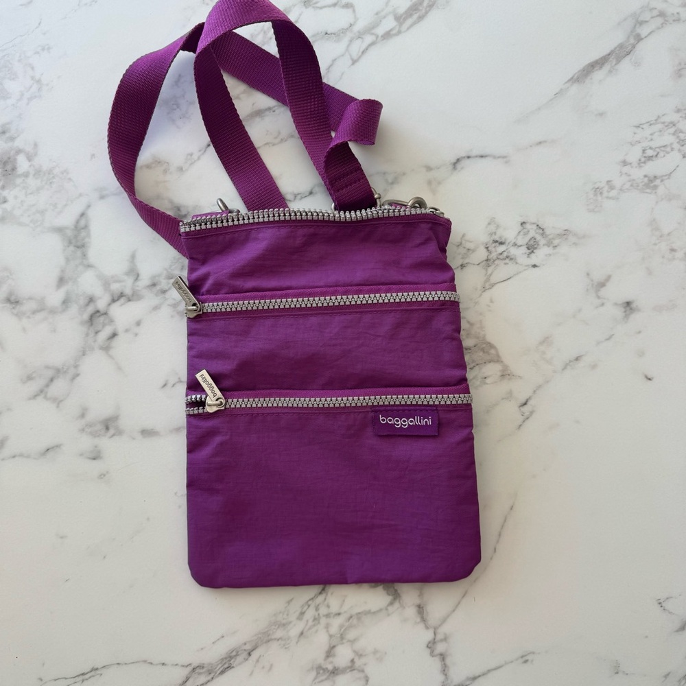 Baggallini Purple Crossbody Organizer